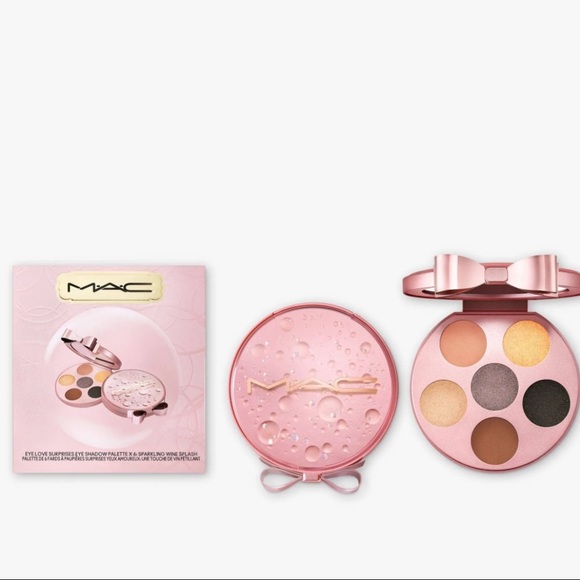 M.A.C. EYE LOVE SURPRISES EYE SHADOW PALETTE X 6 LMT ED SPARKLING WINE SPLASH - Picture 4 of 7